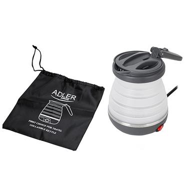 Adler AD 1279 elkedel 0,6 L 750 W Sort, Hvid
