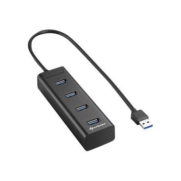 Sharkoon 4-Port USB 3.0 Aluminium Hub