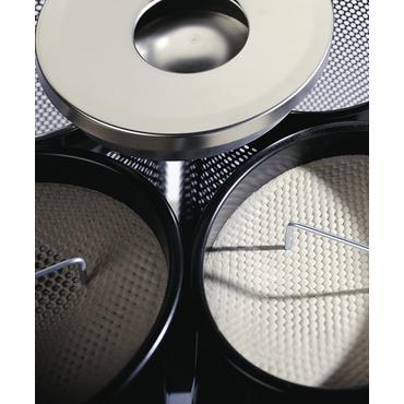 Durable 333023 skraldespand 17 L Rund Metal Sølv