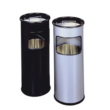 Durable 333023 skraldespand 17 L Rund Metal Sølv