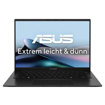 ASUS Zenbook 14 UM3406KA-QD254W AMD Ryzen AI 7 350 Laptop 35,6 cm (14") WUXGA 16 GB LPDDR5x-SDRAM 1 TB SSD Wi-Fi 6E (802.11ax) Windows 11 Home Tysk Sort