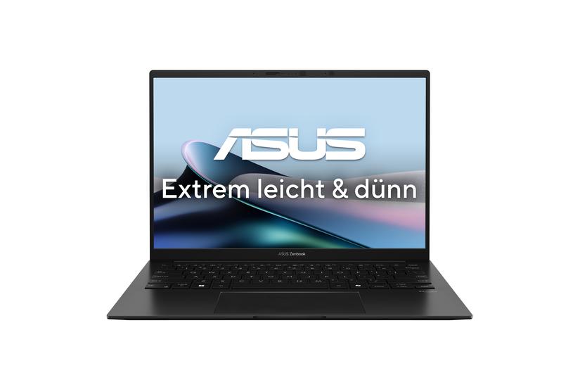 ASUS Zenbook 14 UM3406KA-QD254W AMD Ryzen AI 7 350 Laptop 35,6 cm (14") WUXGA 16 GB LPDDR5x-SDRAM 1 TB SSD Wi-Fi 6E (802.11ax) Windows 11 Home Tysk Sort