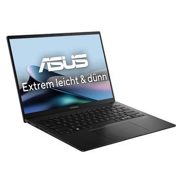 ASUS Zenbook 14 UM3406KA-QD254W AMD Ryzen AI 7 350 Laptop 35,6 cm (14") WUXGA 16 GB LPDDR5x-SDRAM 1 TB SSD Wi-Fi 6E (802.11ax) Windows 11 Home Tysk Sort