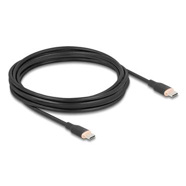 Delock - USB typ C-kabel - 24 pin USB-C till 24 pin USB-C - 4 m