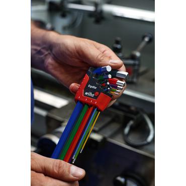 Wiha 41979 unbrako n&oslash;gle L-formet unbrakon&oslash;gles&aelig;t Metric 9 stk