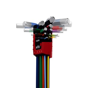 Wiha 41979 unbrako n&oslash;gle L-formet unbrakon&oslash;gles&aelig;t Metric 9 stk