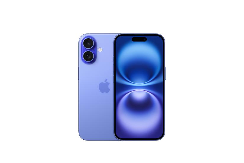 Apple iPhone 16 15,5 cm (6.1") Dual SIM iOS 18 5G USB Type-C 128 GB Blå