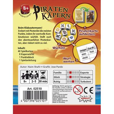 Amigo 02510 brætspil Kortspil Akkumulerende