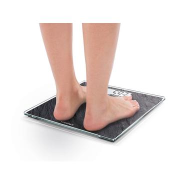 Soehnle Style Sense Compact 300 Firkant Sort, S&oslash;lv Elektronisk personlig v&aelig;gt