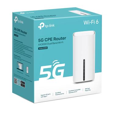 TP-Link Archer NX500 trådløs router Gigabit Ethernet Dual-band (2,4 GHz / 5 GHz) 5G Hvid