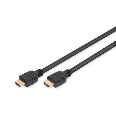 Digitus AK-330124-030-S HDMI-kabel 3 m HDMI Type A (Standard) 2 x HDMI Type A (Standard) Sort