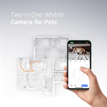 EZVIZ RS20 Pro 0,35 L Støvpose Hvid