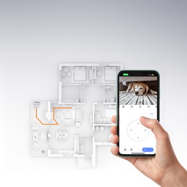 EZVIZ RS20 Pro 0,35 L Støvpose Hvid