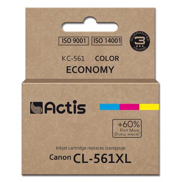 Actis KC-561 Canon printer ink  replacement Canon CL-561XL; Supreme; 18ml; blue  purple  yellow. Prints 60% more than the OEM.