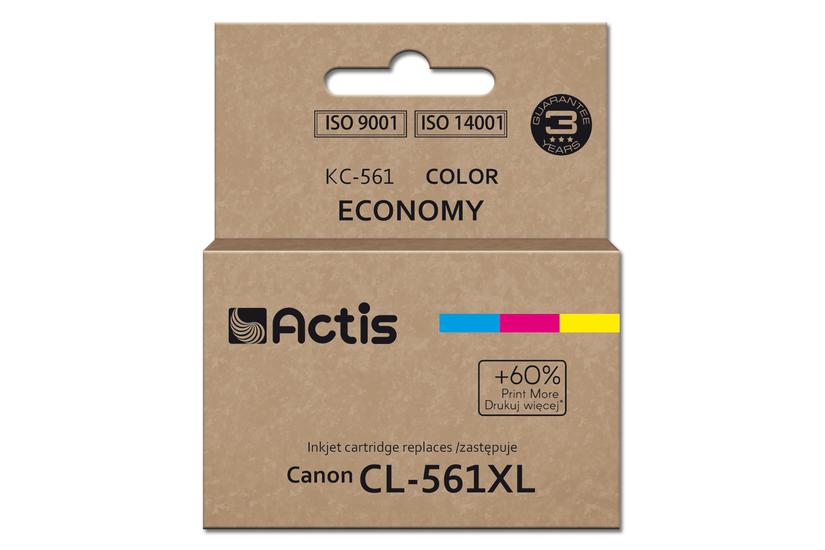 Actis KC-561 Canon printer ink  replacement Canon CL-561XL; Supreme; 18ml; blue  purple  yellow. Prints 60% more than the OEM.