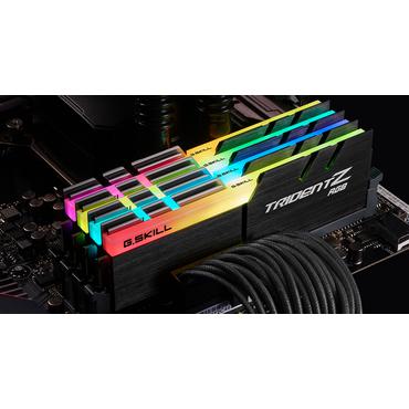 G.Skill TridentZ RGB Series - 32GB:4x8GB - DDR4 RAM - 4000MHz - DIMM 288-pin - Icke ECC - CL18