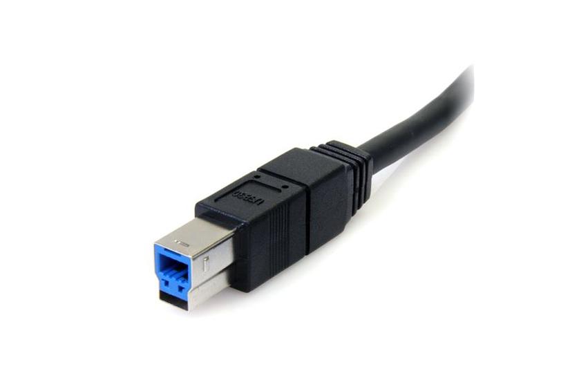 StarTech.com MSA Uncoded Compatible 7m/23ft 40G QSFP+ to QSFP+ AOC Cable, 40 GbE QSFP+ Active Optical Fiber, 40 Gbps QSFP Plus/Transceiver Module Cable, 40GE QSFP+ Active Optical Cable - Lifetime Warranty (QSFP40GAO7M) - 40GBase direktkopplingskabel - 7 m - svart