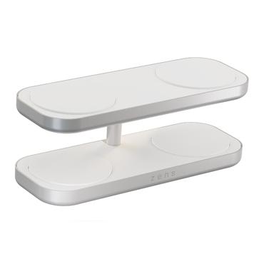 ZENS Quattro Charger Pro 4 tr&aring;dl&ouml;st laddst&auml;ll - + v&auml;xelstr&ouml;msadapter - magnetisk - 15 Watt