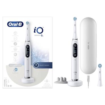 Oral-B iO 9S Voksen Roterende, pulserende tandbørste Hvid