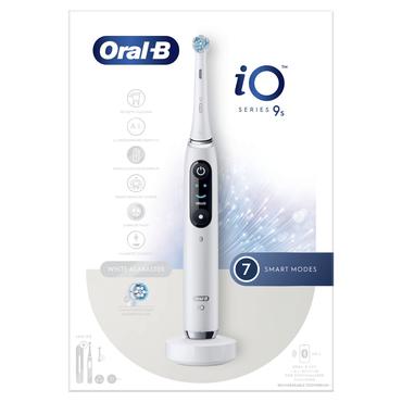 Oral-B iO 9S Voksen Roterende, pulserende tandbørste Hvid