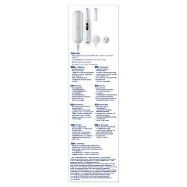 Oral-B iO 9S Voksen Roterende, pulserende tandbørste Hvid