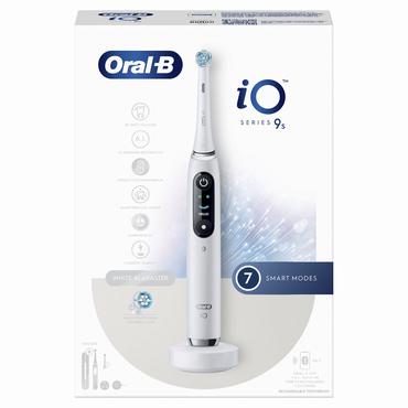 Oral-B iO 9S Voksen Roterende, pulserende tandbørste Hvid
