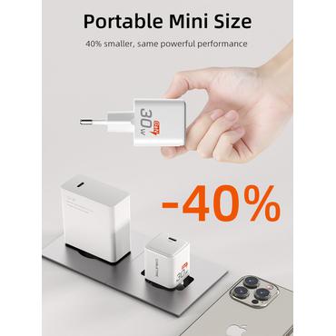 Cabletime USB-C GaN oplader,