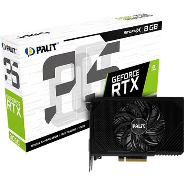 Palit GeForce RTX 3050 StormX Grafikkort - 8GB GDDR6 RAM