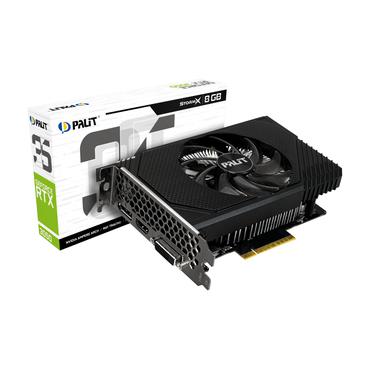 Palit GeForce RTX 3050 StormX Grafikkort - 8GB GDDR6 RAM
