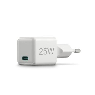 HAMA Mini Fast Charger USB-C PD 25W White