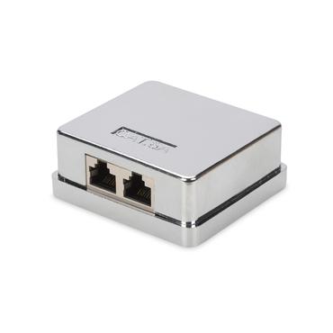 Digitus DN-93713 stikdåse RJ-45 Sølv