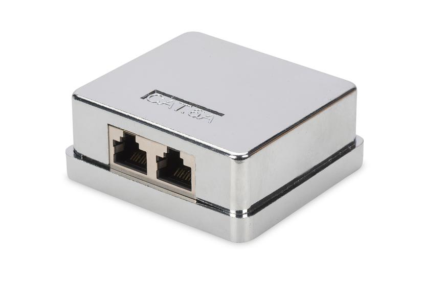 Digitus DN-93713 stikdåse RJ-45 Sølv