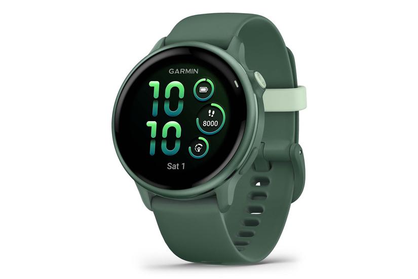 Garmin v&iacute;voactive 6 3,05 cm (1.2") AMOLED 42 mm Digital 390 x 390 pixel Ber&oslash;ringssk&aelig;rm Gr&oslash;n Wi-Fi GPS (satellit)