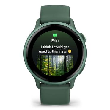 Garmin v&iacute;voactive 6 3,05 cm (1.2") AMOLED 42 mm Digital 390 x 390 pixel Ber&oslash;ringssk&aelig;rm Gr&oslash;n Wi-Fi GPS (satellit)