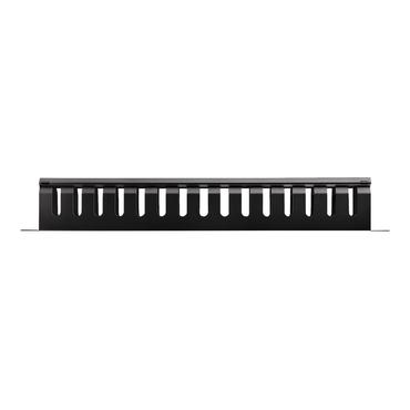 StarTech.com 1U Horizontal Finger Duct Rack Cable Management Panel with Cover - Server Rack Cable Duct - Rack Cable Organizer / Manager (CMDUCT1UX) - rack-kabel styrepanel - 1U