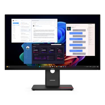 Lenovo ThinkVision T27UD-40 computersk&aelig;rm 68,6 cm (27") 3840 x 2160 pixel 4K Ultra HD LCD Sort