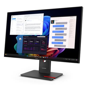 Lenovo ThinkVision T27UD-40 computersk&aelig;rm 68,6 cm (27") 3840 x 2160 pixel 4K Ultra HD LCD Sort