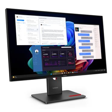 Lenovo ThinkVision T27UD-40 computersk&aelig;rm 68,6 cm (27") 3840 x 2160 pixel 4K Ultra HD LCD Sort
