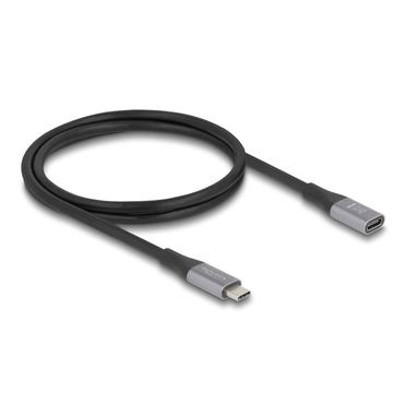 Delock - USB typ C-förlängningskabel - 24 pin USB-C till 24 pin USB-C - 1 m