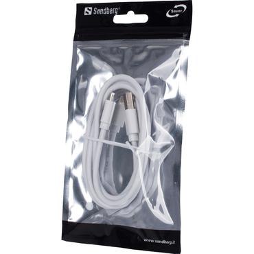 Sandberg - USB-kabel - USB till Micro-USB Typ B - 1 m
