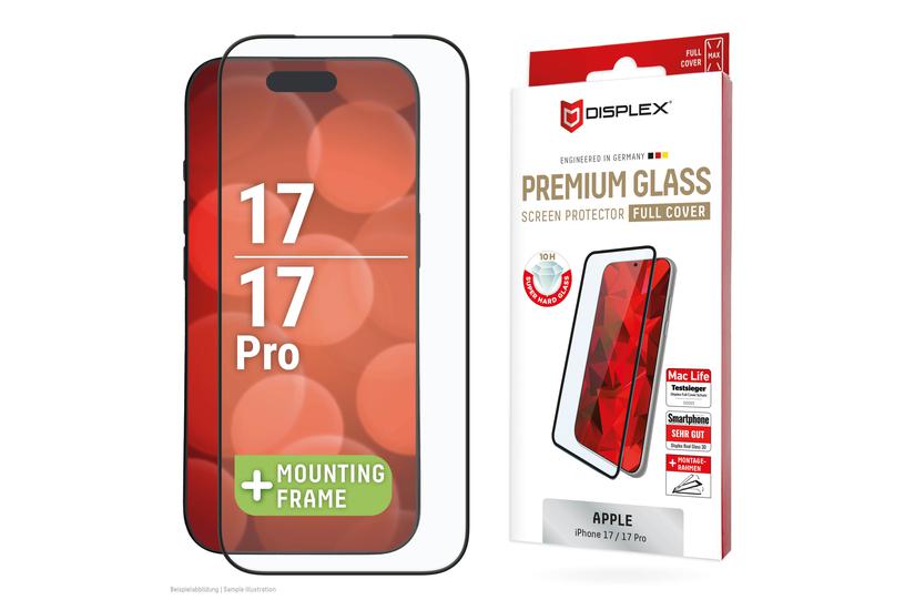 DISPLEX Premium Glass Full Cover für iPhone 17 (Pro)