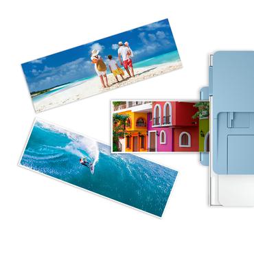 HP Advanced - fotopapper - blank - 10 ark - 102 x 305 mm - 250 g/m&sup2;
