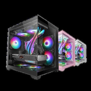 TACENS Chassi - Mini Tower - micro ATX, Mini-ITX - 2,5,3,5 tum - 15,8 cm - 33,0 cm - 5