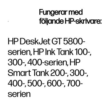 HP GT52 - cyan - original - blækrefill