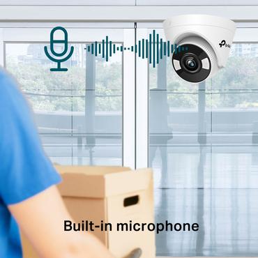 TP-Link VIGI C430 Kuppel IP-sikkerhedskamera Indendørs & udendørs 2304 x 1296 pixel Loft