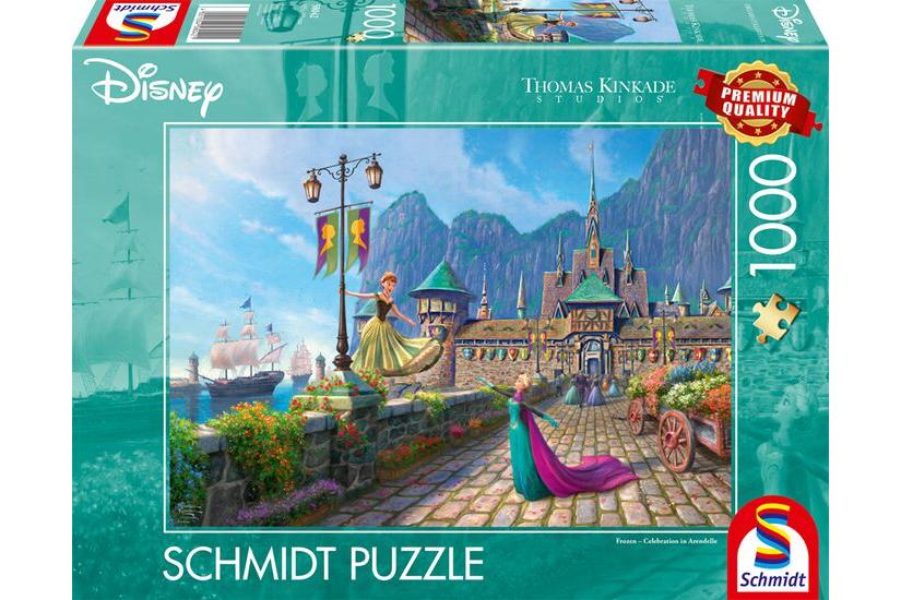 Schmidt Spiele 58042 puslespil 1000 stk Tegnefilm