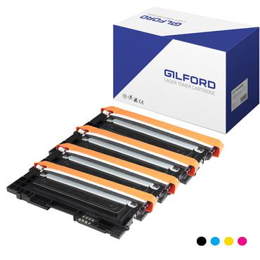 Gilford C404S/ELS #KIT tonerpatron 1 stk Kompatibel Sort, Blå, Magenta, Gul