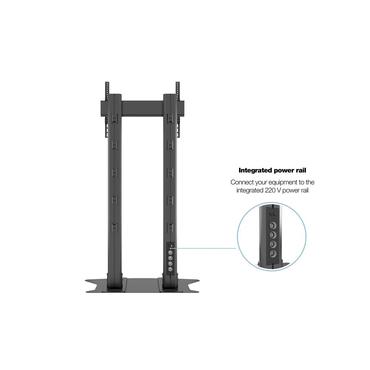 Multibrackets M Display Stand 210 Dual Pillar st&auml;ll - f&ouml;r platt panel - svart