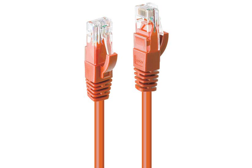 Lindy 48110 netværkskabel Orange 5 m Cat6 U/UTP (UTP)
