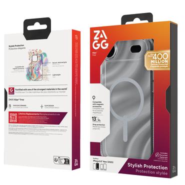 ZAGG Milan Snap mobiltelefon etui 16,5 cm (6.5") Cover S&oslash;lv